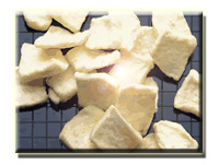 Photo of dried apple as example of food drying process